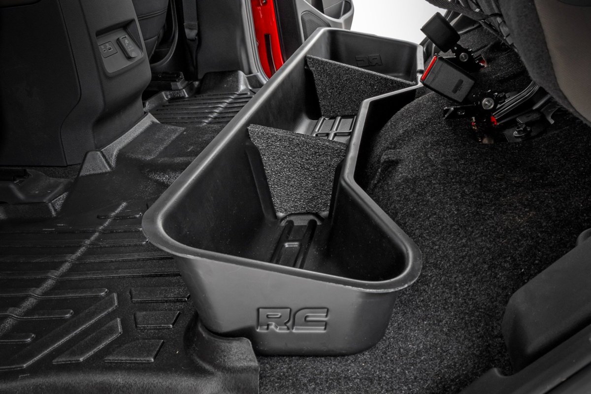 Nissan Frontier Under Seat Storage - Rear - Rough Country - Custom-Fit - '05-'23